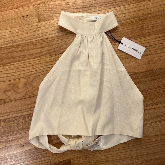 NWT WeWoreWhat Halter Top - Picture 2 of 8